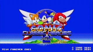 Sonic 2 Absolute: Classic Heroes Edition ✪ First Look Gameplay (1080p/60fps)