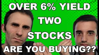 Yields up to 6%! TWO Dividend Stocks I'm Watching - Heading into April | Two Stocks to Buy... Now?