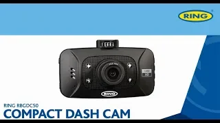 RBGDC50 Compact Dash Cam - International English