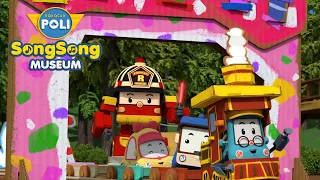 Down by the Station | Robocar POLI SongSong Museum | Songs For Kids | Robocar POLI - Nursery Rhymes