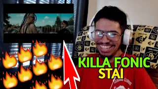 KILLA FONIC - STAI FT. NANE (OFFICIAL MUSIC VIDEO) (Reaction)
