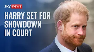 Prince Harry set for showdown with Mirror Group in court