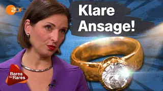Maßlos verschätzt! 1,5 Karat Diamantring mit getrübter Expertise | Bares für Rares