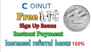 Free LTC Instant Withdrawal + 100% Ref Bonus Rise + Sign Up Bonus #Shorts