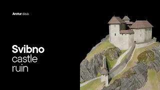 Svibno - Castle ruin (Attempt of 3D reconstruction)