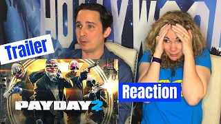 Payday 2 Triple Trailer Tuesday Reaction - The Dentist,  Hotline Miami,  Hoxton Breakout