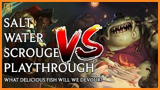 Tahm Kench Saltwater Run | Lab of Legends The Saltwater Scourge Gameplay | Legends of Runeterra