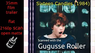 Sixteen Candles (1984) 35mm film trailer, flat open matte, 2160p