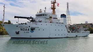 Hydrographic Survey Vessel THOMAS JEFFERSON on the Welland Canal