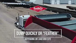 How to Windrow with a Side Dump Trailer