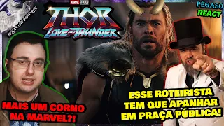 REACT / REAÇÃO ANÁLISE THOR: AMOR DO CORNÃO (Nando Moura) | O Mestre do Capitalismo não perdoou!