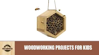 10 Amazing Woodworking Projects For Kids to Build