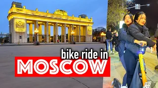 Moscow travel vlog. Evening dynamic walk in good company.