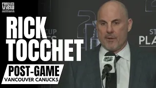 Rick Tocchet Reacts to Edmonton Oliers Forcing Game 7 vs. Vancouver Canucks & GM6 Shortcomings