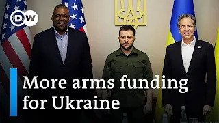 War in Ukraine: Zelenskyy calls on West to supply heavy weapons | DW News