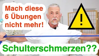 Schulterschmerzen⚠️ Diese 6 Übungen solltest du nicht machen!