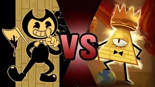 BENDY VS BILL CIPHER! (Cartoon Battle #41)