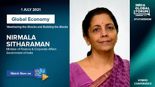 In conversation with Nirmala Sitharaman, Minister of Finance & Corporate Affairs, Govt. of India