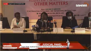 LIVE: Lagos Judicial Panel Continues Sitting, Hears Cases Of Brutality By Police Officers