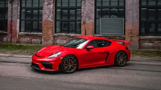 Porsche Cayman GT4 | Concaver CVR4 Wheels