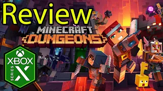 Minecraft Dungeons Xbox Series X Gameplay Review [Xbox Game Pass] [Crossplay]