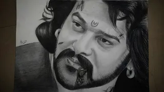 Prabhas sketch (Bahubali) ♥️🔥..       like comment share| Mayank londhe arts |