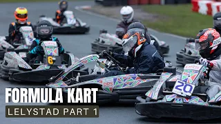 Our first WET RACE in Karts  - Formula Karting Lelystad