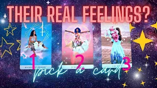 THEIR *REAL* FEELINGS FOR YOU! Find out the Truth! 👀❤️ / love tarot pick a card