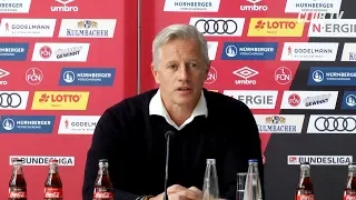 Die Vorstellung des neuen Trainers | Jens Keller | 1. FC Nürnberg