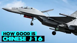 China's advanced J-16 Jets dazzles at recent air show