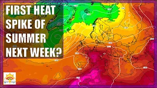 Ten Day Forecast: First Heat Spike Of Summer Late Next Week?