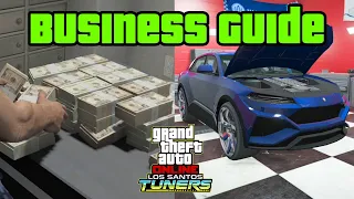 GTA 5 - Tuners DLC - AUTO SHOP Business Guide & Contract Missions