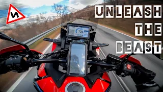 HONDA AFRICA TWIN 2022 | Unleash the BEAST👹  [4K RAW Onboard]