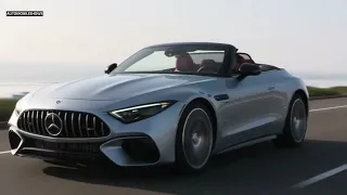 2022 Mercedes-AMG SL63 | Sound, Driving (High-Tech Silver)