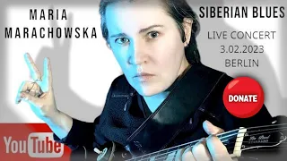 @MariaMarachowska LIVE 4K CONCERT - 3.02.2023 @siberianbluesberlin #music #concert #live