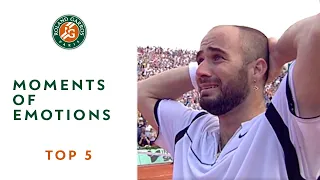 Top 5 Moments of Emotions - Roland-Garros