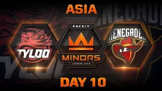 Tyloo vs Renegades - Cache (Minors Day 10)