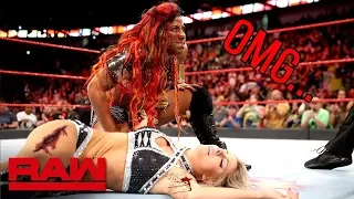 WWE Alexa Bliss Vs Ember Moon:Raw,13 August:WWE Cord