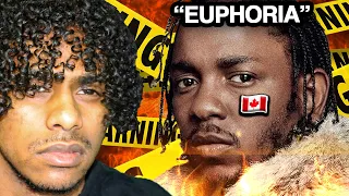 TORONTO MAN REACTS TO KENDRICK LAMAR "Euphoria" Diss Track (VERY DISRESPECTFUL)