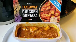 NEW Iceland TAKEAWAY Chicken Dopiaza Food Review