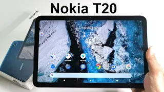 Nokia T20 Android Tablet - Unboxing and First Impressions
