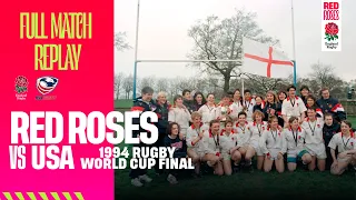 Replay | The 1994 Women's Rugby World Cup final | IN FULL