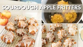 Sourdough Apple Fritters