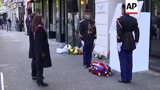 Macron at Bataclan to mark 2nd anniversary of attacks