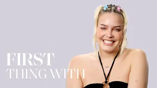 Anne-Marie Talks Embarassing Stage Malfunctions & Bestie Ed Sheeran | First Thing With | ELLE