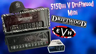 EVH 5150 III 50'S VRS DRIFTWOOD MINI NIGHTMARE IR USING TWO NOTES CAPTOR X & ML SOUND LAB IR'S