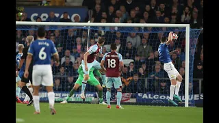 Michael Keane goal in Everton 3-1 Burnley | Gray, Townsend, Mee