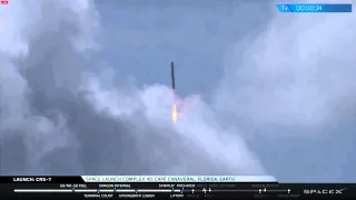 SpaceX - CRS-7 Launch explosion