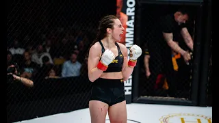 Ana Balaș câștigă primul meci de MMA pro feminin din istoria galelor HEROES