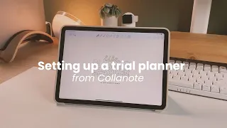 How to import a full version planner in Collanote